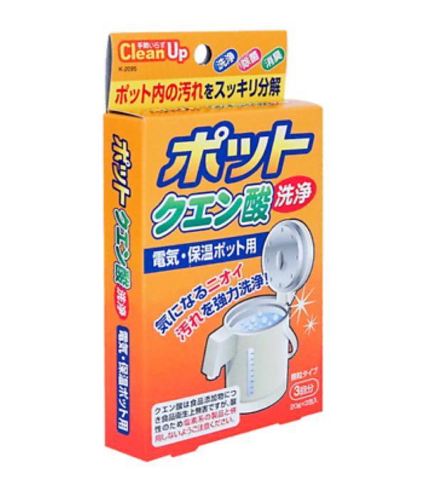  日本KOKUBO |熱水瓶浸泡清潔錠 | 除垢杀菌|25gx3个 